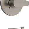 Peerless Ezra Black 3-Setting Diverter Trim Kit, Diverter Valve Kit, Black Shower Diverter, Matte Black PTT14371-BL (Valve Not Included) 3