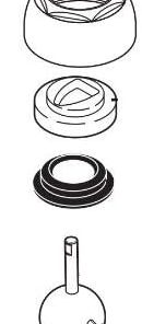 Peerless Faucet RP44123SS Ball, Seats, Springs, Cam, Cap, Adjusting Ring and Bonnet Repair Kit, Stainless 2