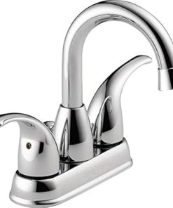 Peerless P99694LF-ECO Tempo Chrome 2-Handle 4-in Centerset Bathroom Sink Faucet 2