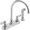 Peerless Precept Single-Handle Kitchen Sink Faucet with Side Sprayer, Stainless P199152LF-SS 4