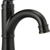 Peerless Oil-Rubbed Bronze 2-Handle 4-in Centerset WaterSense Bathroom Sink Faucet with Drain 4