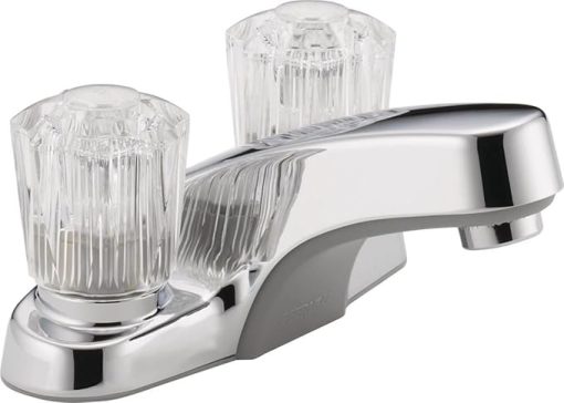 Peerless P245LF Classic Two Handle Bathroom Faucet, Chrome - Image 2