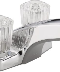 Peerless P245LF Classic Two Handle Bathroom Faucet, Chrome