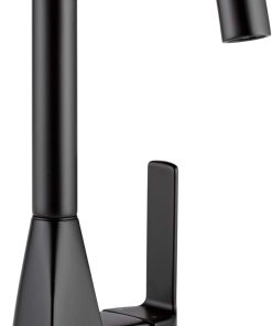 Peerless Xander Single-Handle Bar-Prep Kitchen Sink Faucet, Matte Black P1819LF-BL