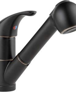 Peerless P18550LF-OB Choice Kitchen Pull-Out Faucet, Oil Bronze