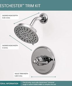 Peerless PTT14223 Westchester Shower Only Trim Single Handle 14S, Chrome 2
