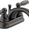 Peerless P1512LF-BL Flute Bathroom Faucet, 1.0 GPM Flow Rate, Matte Black 4