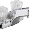 Peerless Ezra Single Hole Bathroom Faucet, Matte Black Bathroom Sink Faucet, Single Handle Bathroom Faucet, Bath Faucet, Push Pop-Up Drain Assembly, Matte Black P1571LF-BL 4
