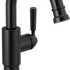 Peerless Xander Single-Handle Bar-Prep Kitchen Sink Faucet, Matte Black P1819LF-BL 3