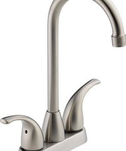 Peerless Tunbridge 2-Handle Bar-Prep Kitchen Sink Faucet, Stainless P288LF-SS