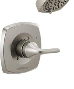 Peerless PTT14435-BN Parkwood Tub Shower Trim kit Tub & Shower, Brushed Nickel