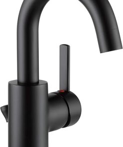 Peerless P191102LF-BL Handle Lavatory Faucet Single Hole, Matte Black