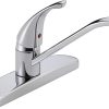 Peerless P2765LF Elmhurst Two-Handle Kitchen Faucet Wall-Mount, Chrome 3