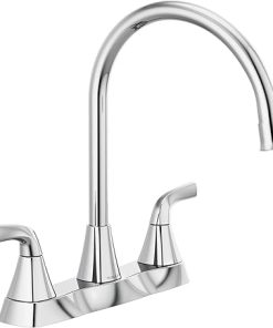 Peerless P2935LF Parkwood Two Handle Kitchen Faucet Deck-Mount, Chrome 2