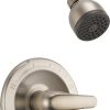 Peerless Claymore Single-Handle Tub and Shower Faucet Trim Kit with Single-Spray Shower Head, Oil-Rubbed Bronze PTT188790-OB (Valve Not Included) 4