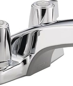 Peerless P246LF-M Two Handle Bathroom Faucet, Chrome