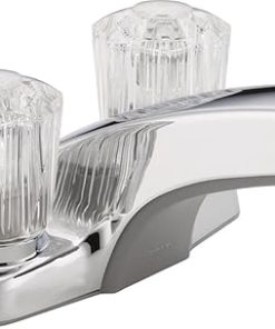 Peerless P245LF-M Classic Two Handle Bathroom Faucet, Chrome