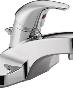 Peerless P136LF-M Single Handle Bathroom Faucet, 1.0 GPM Water Flow, Chrome