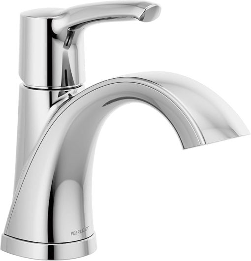 Peerless P1535LF-LPU Parkwood Handle Lavatory Faucet Single Hole, Chrome - Image 2