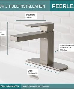 Peerless Xander®: Single Handle Bathroom Faucet 2