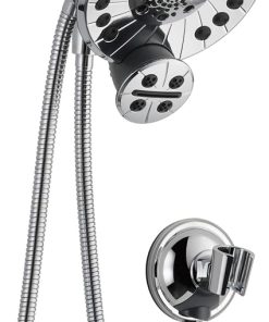 Peerless 76465D Sidekick Two-in-One Shower Combo, Chrome