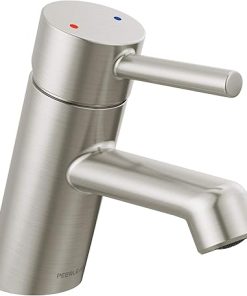 Peerless P1547LF-BN Precept Single Hole, 1.0 GPM Water Flow, Brushed Nickel