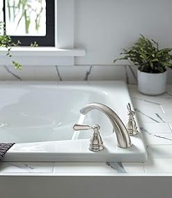 Peerless PTT4365-BN Elmhurst Trim kit Roman Tub, Brushed Nickel 2