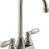 Peerless Ezra Bar Faucet Brushed Nickel, Bar Sink Faucet Single Hole Chrome, Wet Bar Faucets, Prep Sink Faucet, Faucet for Bar Sink, Stainless P1871LF-SS 4