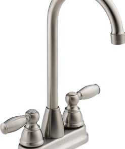 Peerless P290LF-SS Apex Two Handle Bar-Prep Faucet, Stainless