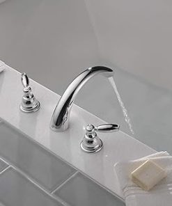 Peerless Claymore 2-Handle Widespread Roman Tub Faucet Trim Kit, Chrome PTT298696 (Valve Not Included) 2