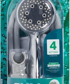 Peerless 76406C 3-Spray Massaging Handheld Showerhead, Chrome – Quantity 1 2