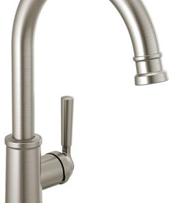 Peerless Westchester Single-Handle Kitchen Sink Faucet, Stainless P1923LF-SS
