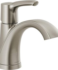 Peerless P1535LF-BN-LPU Parkwood Handle Lavatory Faucet Single Hole, Brushed Nickel 2