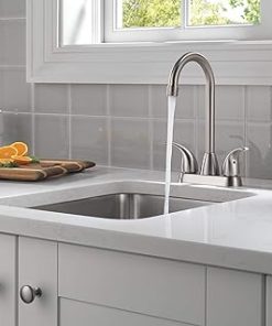 Peerless Tunbridge 2-Handle Bar-Prep Kitchen Sink Faucet, Stainless P288LF-SS 2