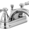 Peerless Xander Single Hole Bathroom Faucet, Single Handle Bathroom Faucet Chrome, Bathroom Sink Faucet, Drain Assembly, Chrome P1519LF 3