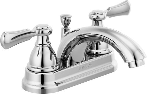 Peerless P2465LF Elmhurst Two-Handle Bath Faucet Centerset, Chrome