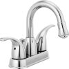 Peerless P2575LF LED Bathroom Faucet 2 Handle Centerset, Chrome