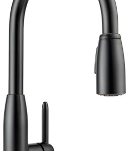 Peerless P188103LF-OB Apex Kitchen Pull-Down Single Handle, Oil Bronze