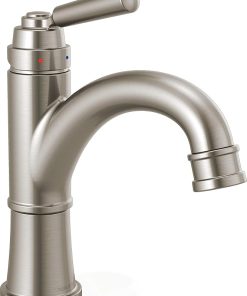Peerless P1523LF-BN-M Westchester Bathroom Faucet Single Handle, Brushed Nickel