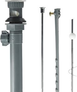 Peerless RP34953 Plastic Pop-Up Classic Drain Assembly, Chrome