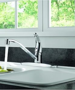 Peerless P110LF-W Single Handle Kitchen Faucet, Chrome 2