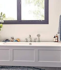 Peerless PTT4523-BN Westchester Roman Tub Trim Kit with Hand Shower, Brushed Nickel 2