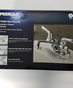 Peerless P299618LF-ECO-W Retail Channel Product Bathroom Faucet, Chrome