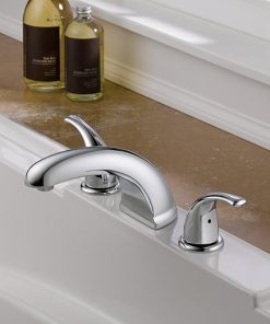 Peerless PTT298510 Choice Two Handle Roman Tub Trim, Chrome 2