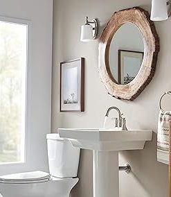 Peerless Westchester Single Hole Bathroom Faucet Brushed Nickel, Single Handle Bathroom Faucet, Drain Assembly, Brushed Nickel P1523LF-BN 2